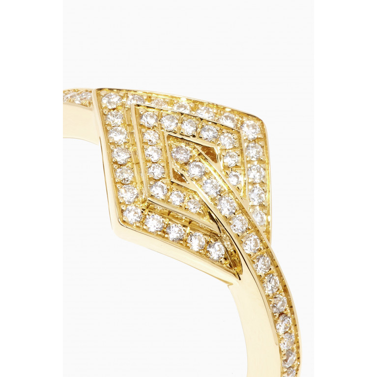Garrard - TwentyFour Diamond Ring in 18kt Yellow Gold