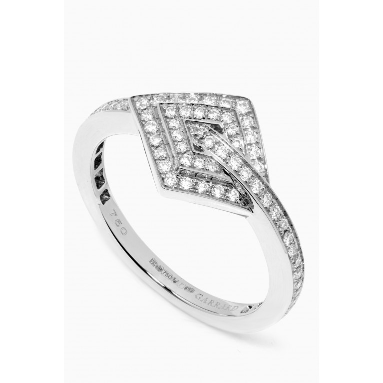 Garrard - TwentyFour Diamond Ring in 18kt White Gold