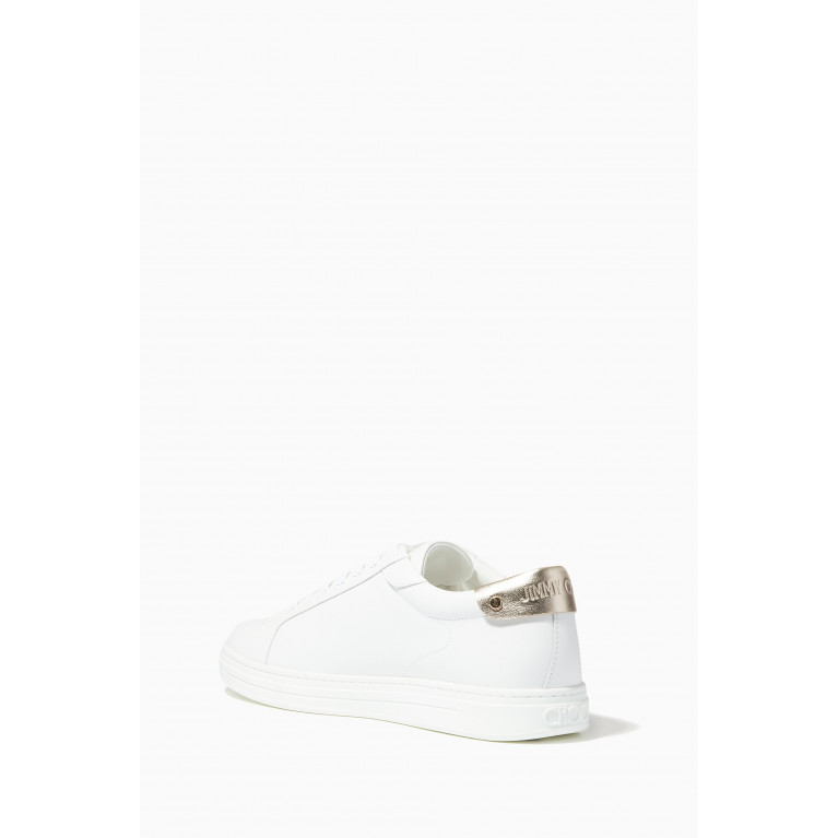 Jimmy Choo - Rome/F Sneakers in Leather White