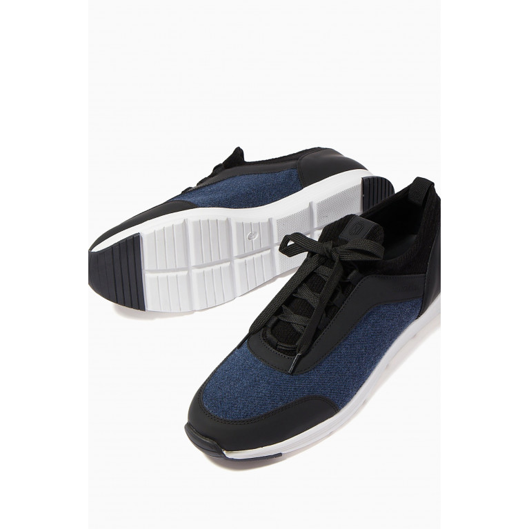Mengloria - Glace Sneakers in Textile & Leather
