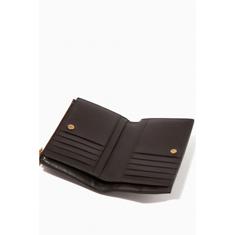 Bottega Veneta - Bi-fold Zip Wallet in Intrecciato Nappa