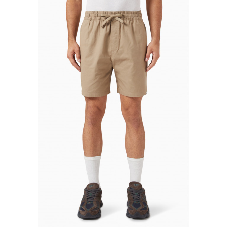 Les Deux - Otto Shorts in Twill Neutral
