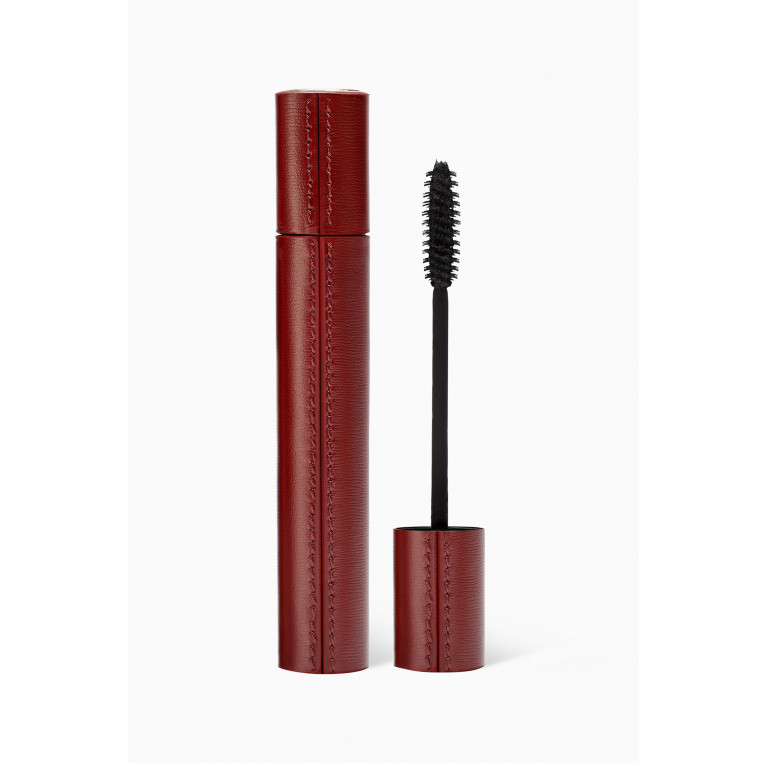 La Bouche Rouge - Mascara Le Sérum Noir With Chocolate Fine Leather Sleeve, 6g