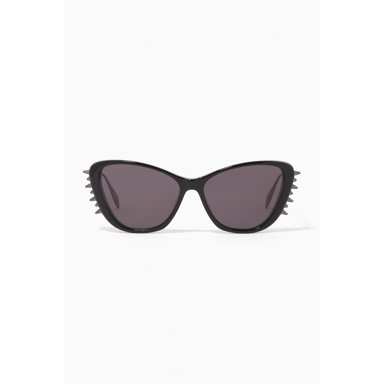 Alexander McQueen - Punk Stud Cat-eye Sunglasses