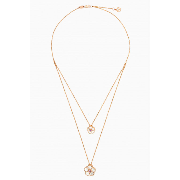Damas - Farfasha Petali del Mare Necklace in 18kt Rose Gold
