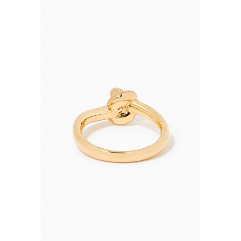 Otiumberg - Knot Ring in Yellow Gold Vermeil