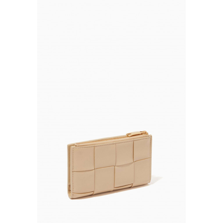 Bottega Veneta - Bi-fold Wallet in Intrecciato Nappa