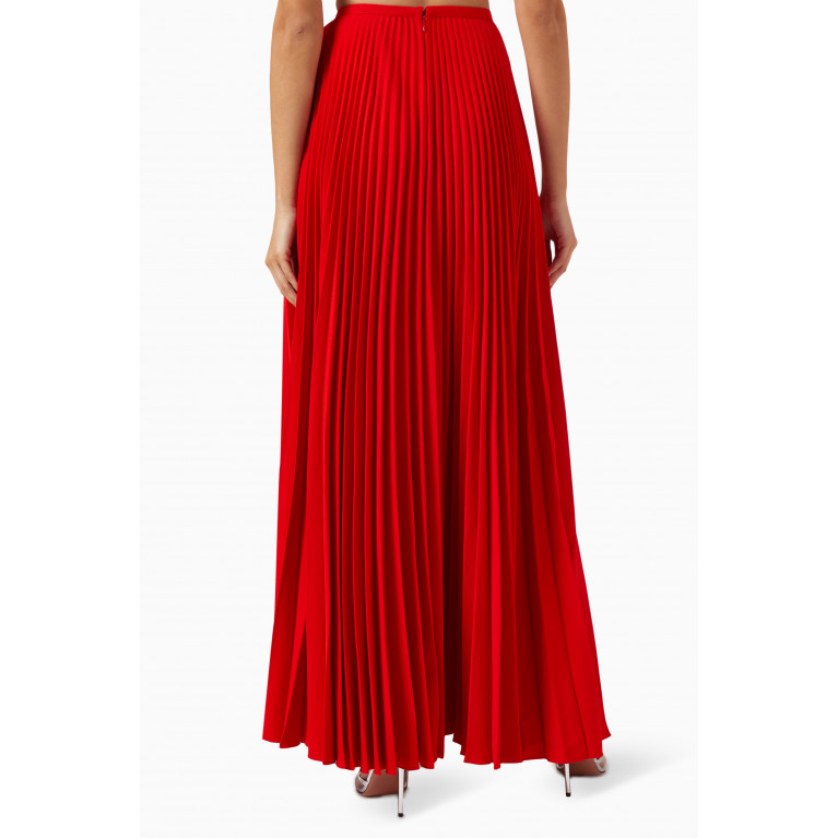 Solace London - The Henley Skirt in Crepe Red