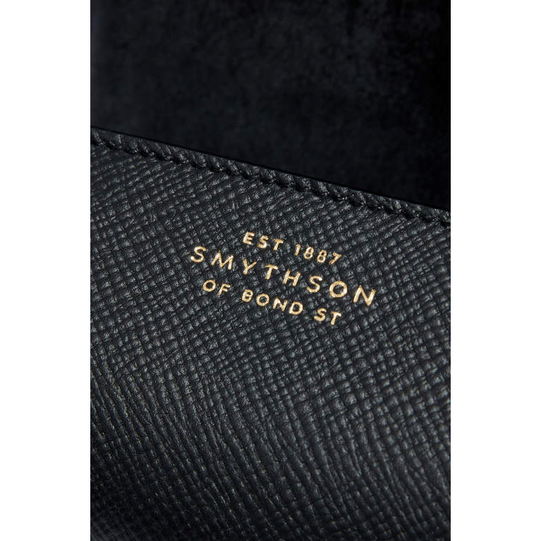 Smythson - Panama Watch Roll in Crossgrain Leather