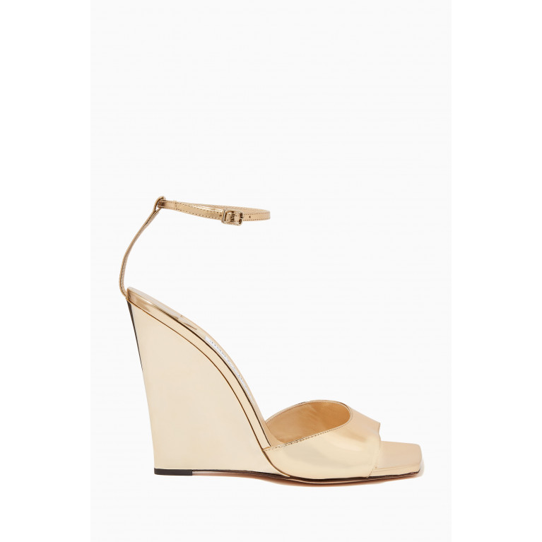 Jimmy Choo - Brien 110 Wedges in Patent Leather