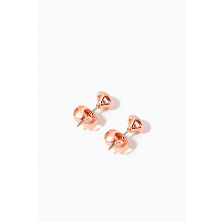 CZ by Kenneth Jay Lane - Three-row Bezel Necklace & Earrings Set