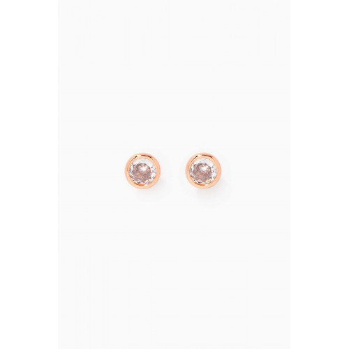 CZ by Kenneth Jay Lane - Three-row Bezel Necklace & Earrings Set