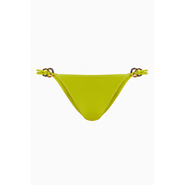 Palm Swimwear - Isadore Bikini Bottoms in ECONYL® Green