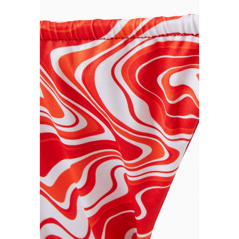 Palm Swimwear - Viper Bikini Bottoms in ECONYL® Red