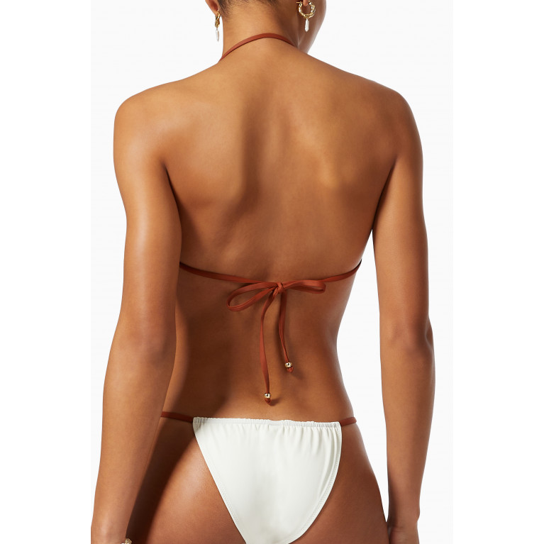 Palm Swimwear - Roberta Bikini Top Neutral