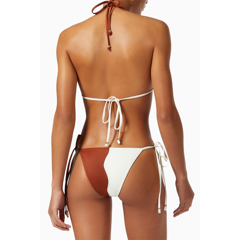 Palm Swimwear - Jade Bikini Bottoms in ECONYL® Neutral