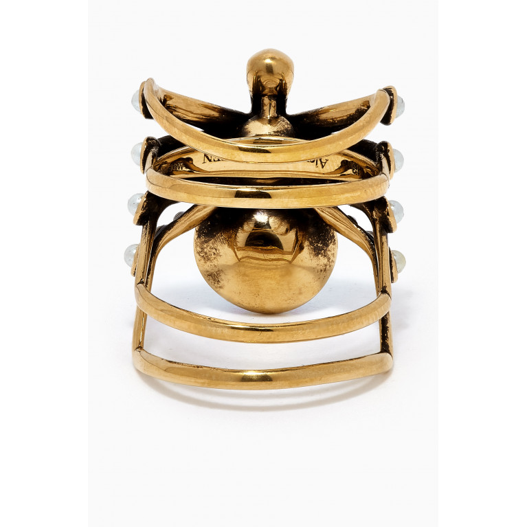 Alexander McQueen - Spider Ring in Brass