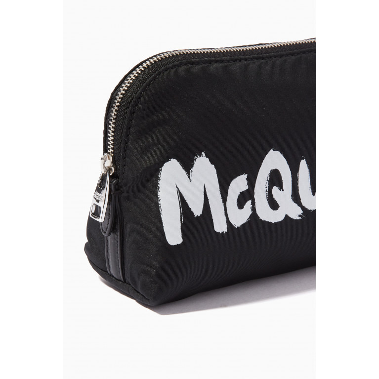 Alexander McQueen - Grafitti Medium Zip Pouch in Nylon