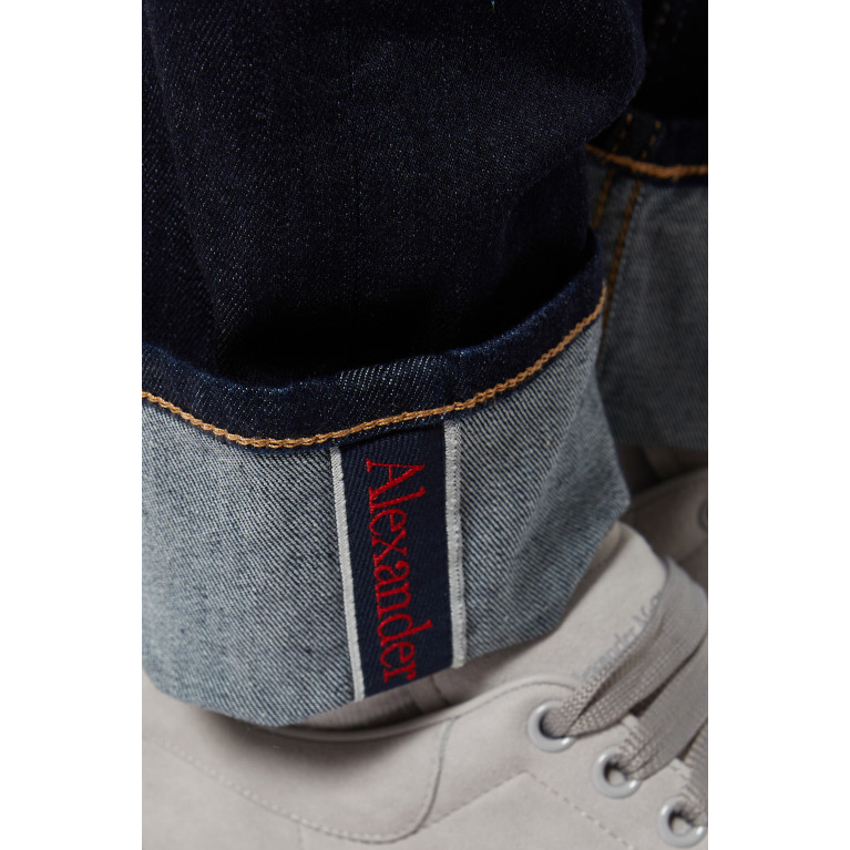 Alexander McQueen - Logo Band Jeans in Denim