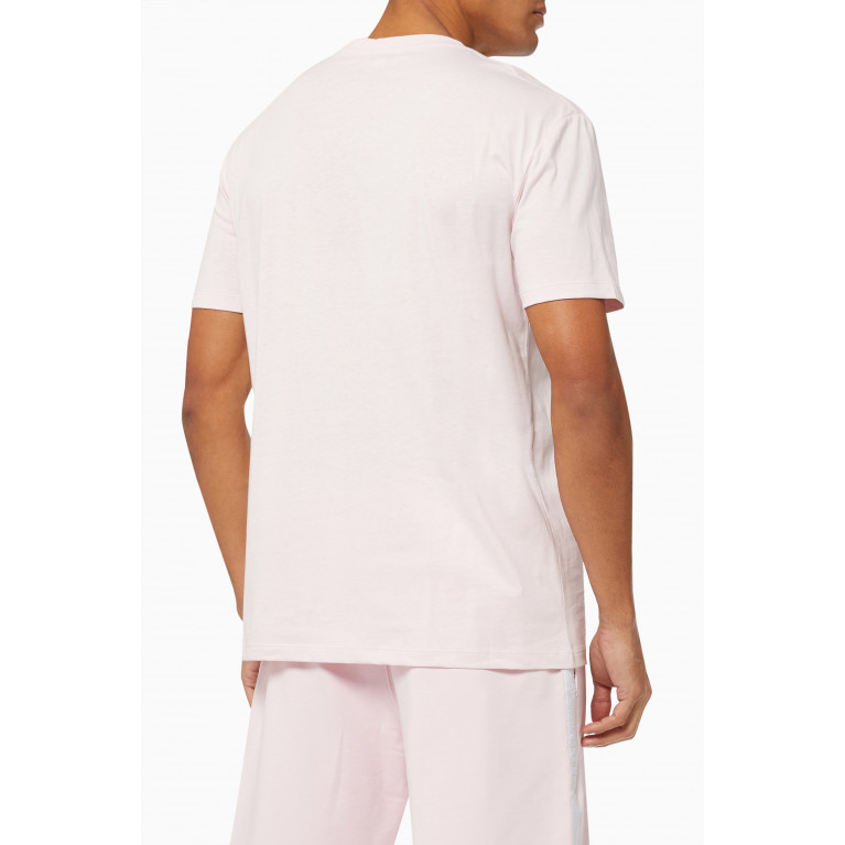 Alexander McQueen - Selvedge Logo Tape T-shirt in Cotton Jersey