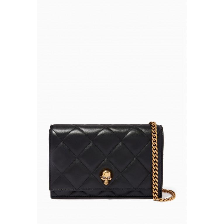 Alexander McQueen - Small Skull Bag in Quilted Nappa