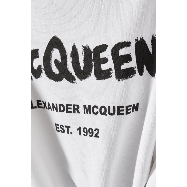 Alexander McQueen - Logo Sweatshirt in Cotton