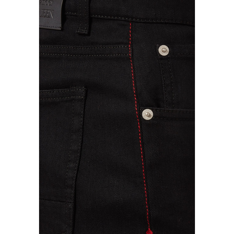 Alexander McQueen - Signature Jeans in Cotton Denim