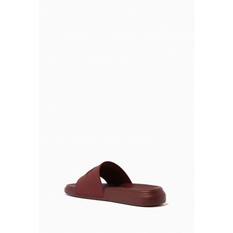 Alexander McQueen - Pool Slide Sandals in Rubber