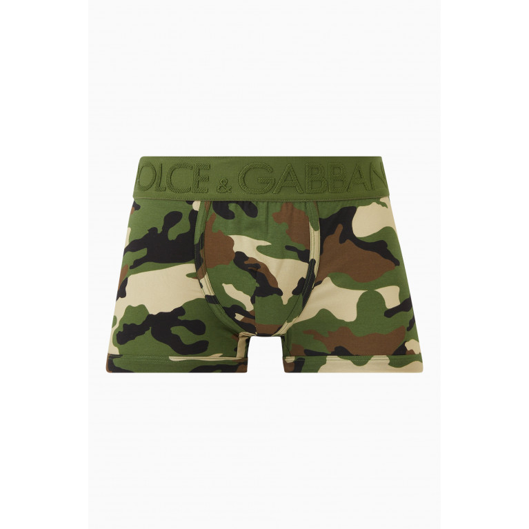 Dolce & Gabbana - Jersey Boxers in Cotton Stretch