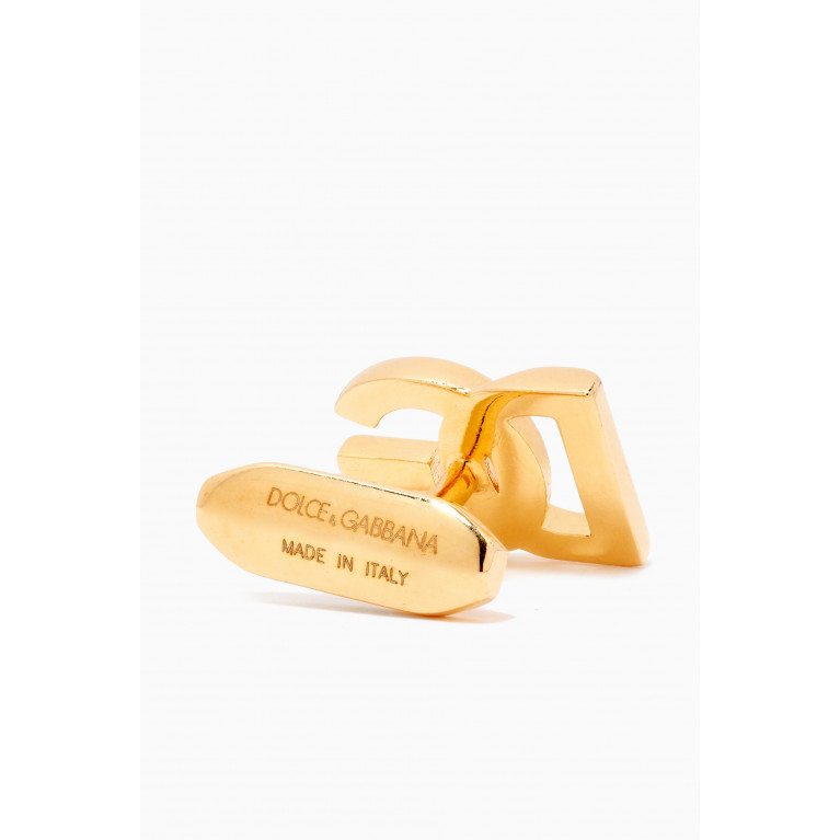 Dolce & Gabbana - DG Logo Cufflinks in Gold