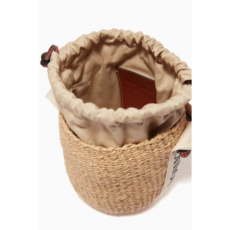 Chloé - x Mifuko Small Woody Basket in Fair Trade Paper