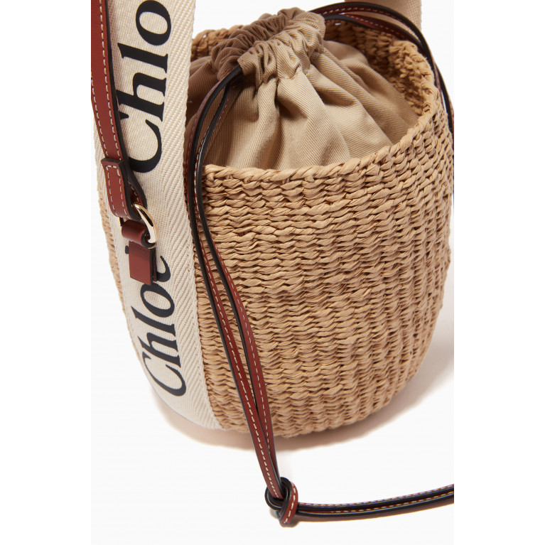 Chloé - x Mifuko Small Woody Basket in Fair Trade Paper