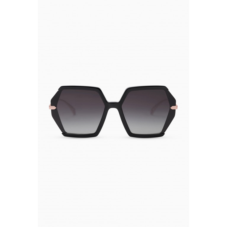 Bvlgari - Geometric Sunglasses in Acetate
