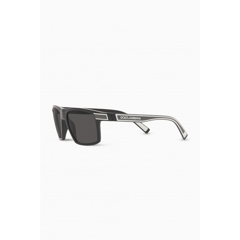 Dolce & Gabbana - D-frame Sunglasses in Acetate