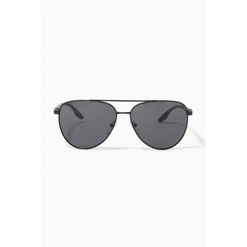 Prada - Pilot Sunglasses in Metal