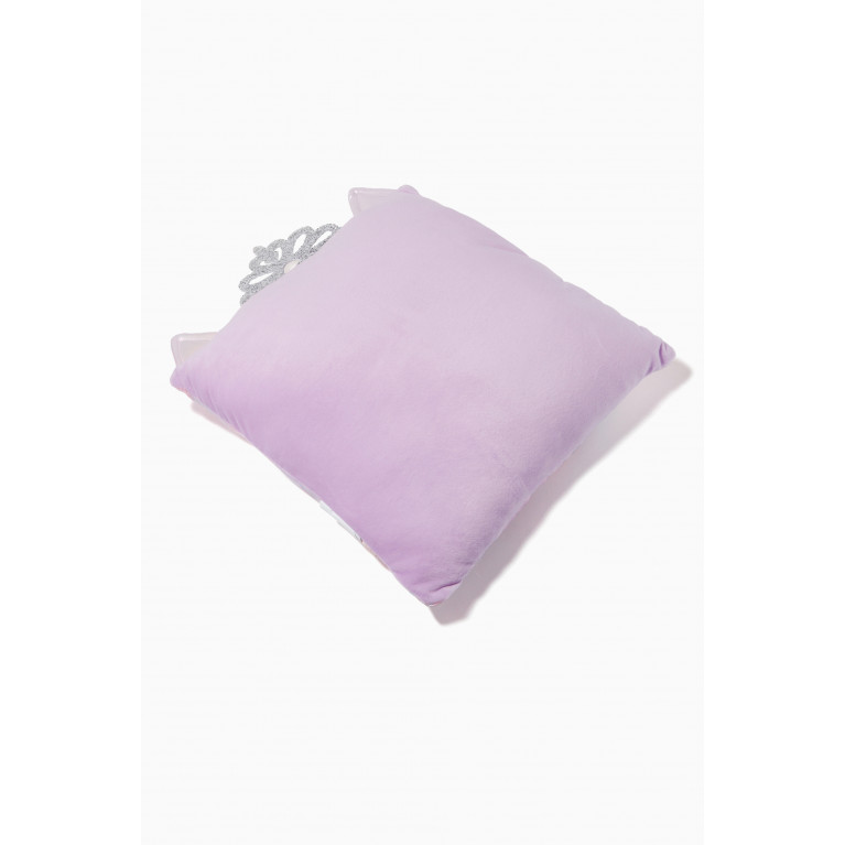 OMG Accessories - Miss Bella Flower Crown Metallic Camo Pillow