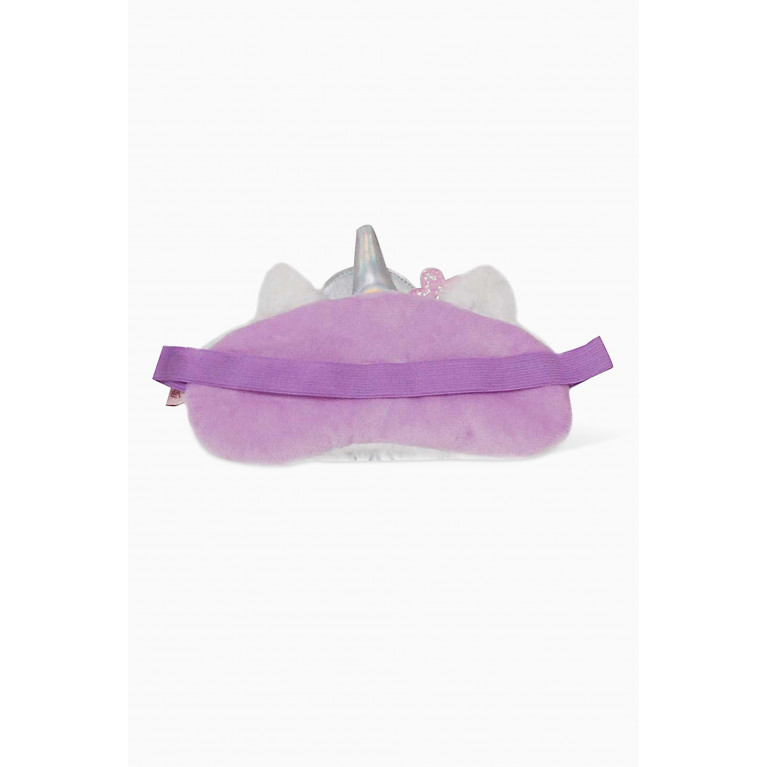 OMG Accessories - Miss Gwen Rainbow Crown Plush Sleep Mask