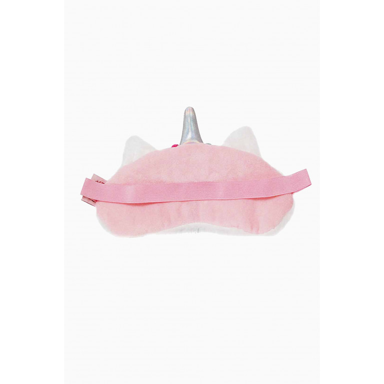 OMG Accessories - Miss Gwen Flower Crown Plush Sleep Mask White