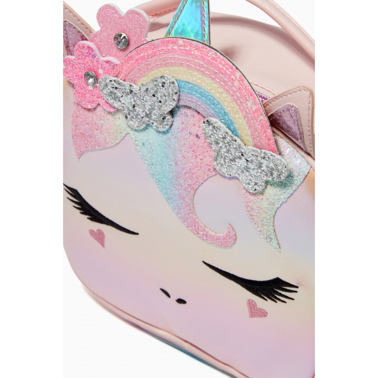 OMG Accessories - Miss Gwen Rainbow Butterfly Crown Lunch Bag