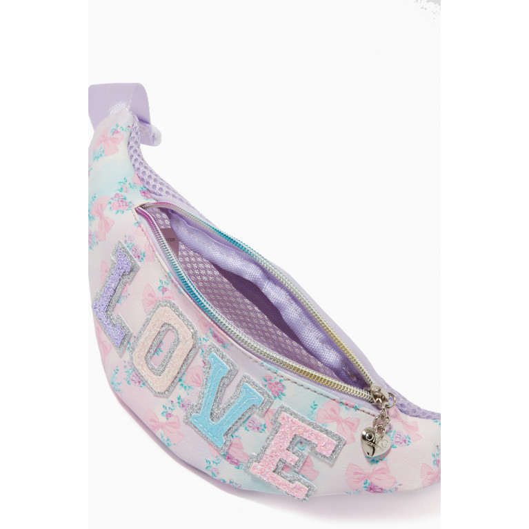 OMG Accessories - LOVE Ditzy Daze Print Fanny Pack