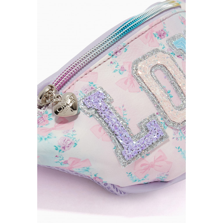 OMG Accessories - LOVE Ditzy Daze Print Fanny Pack