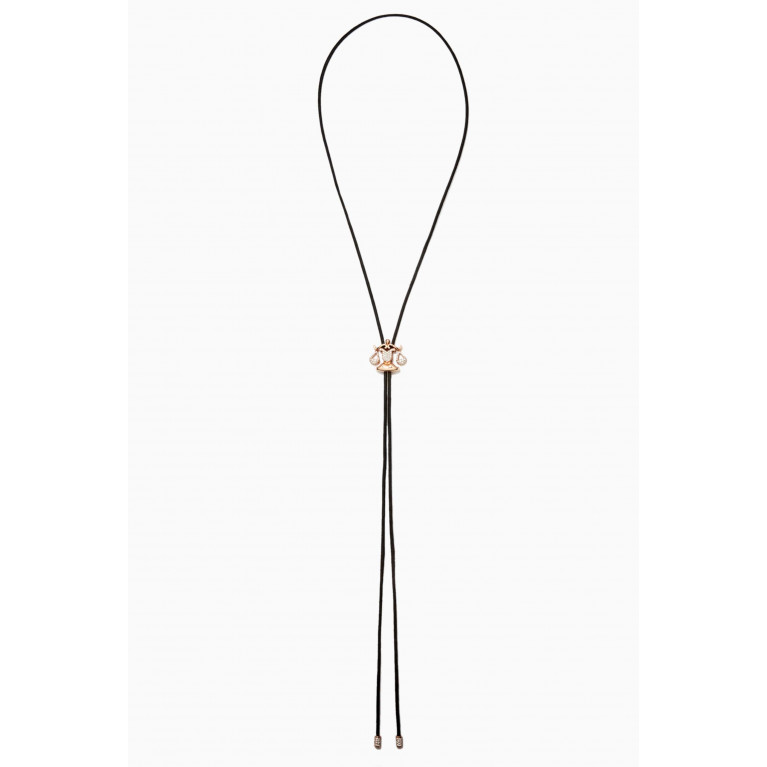 Jacob & Co. - Zodiac Libra String Necklace with Diamonds in 18kt Rose Gold