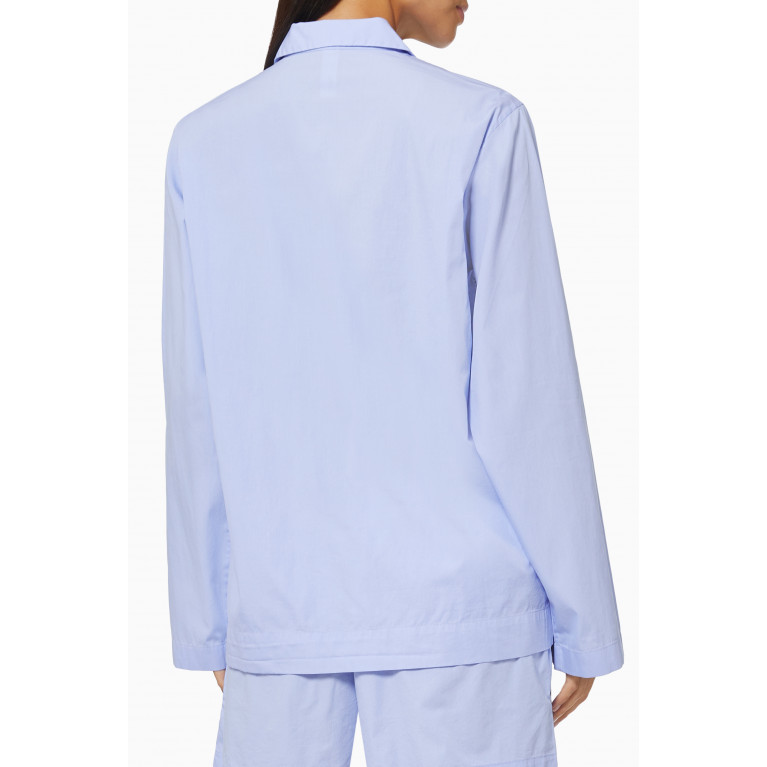 Tekla - Poplin Pyjamas Shirt in Organic Cotton