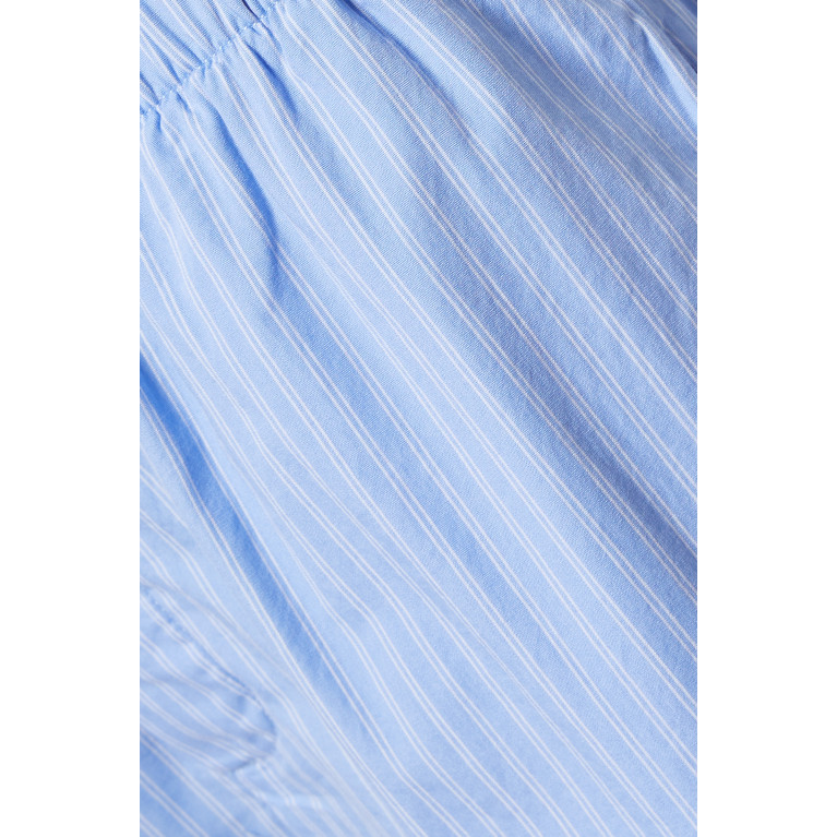 Tekla - Pin Stripes Poplin Pyjamas Pant in Organic Cotton