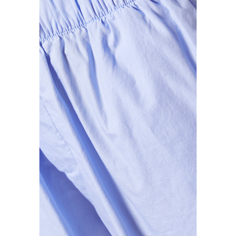 Tekla - Poplin Pyjamas Short in Organic Cotton