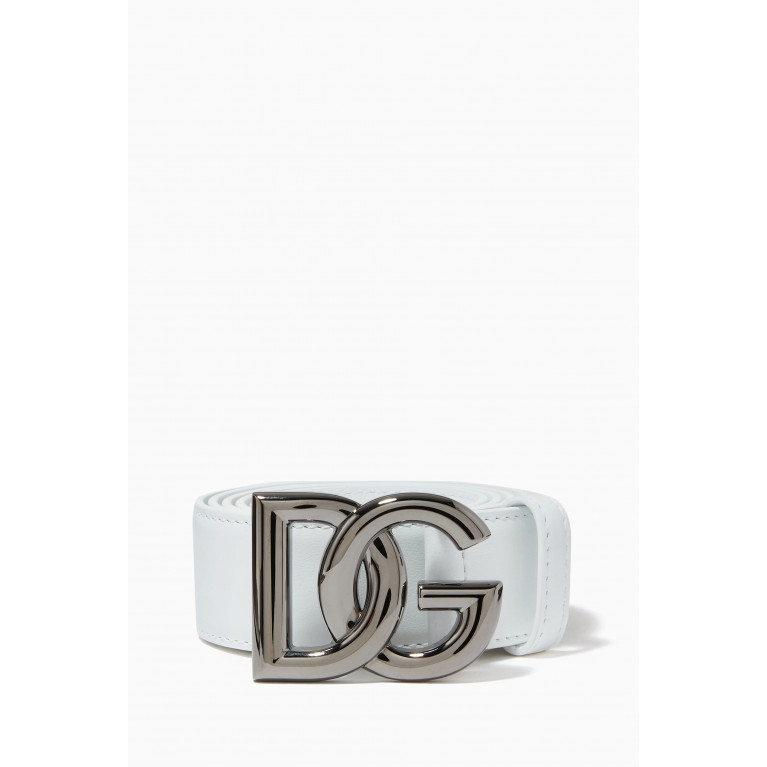 Dolce & Gabbana - Crossover DG Belt in Leather, 35mm