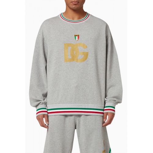 Dolce & Gabbana - DG Print Sweatshirt in Jersey