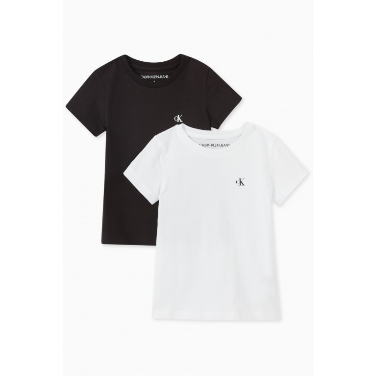 Calvin Klein - Slim T-shirts in Organic Cotton, Set of 2