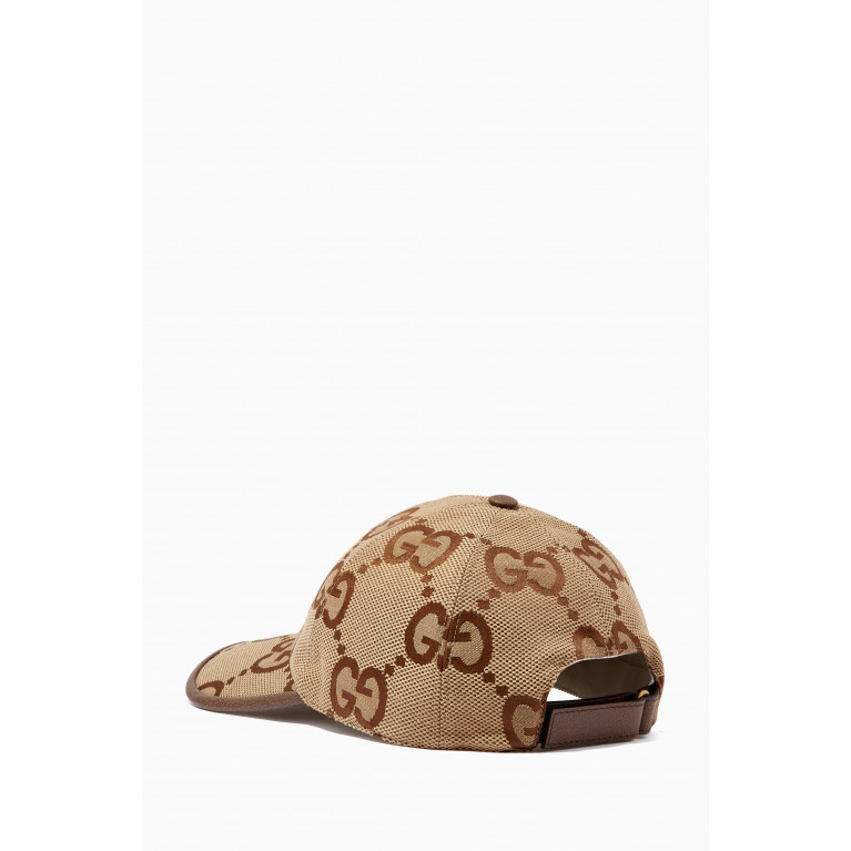 Gucci - Jumbo GG Baseball Hat in Canvas