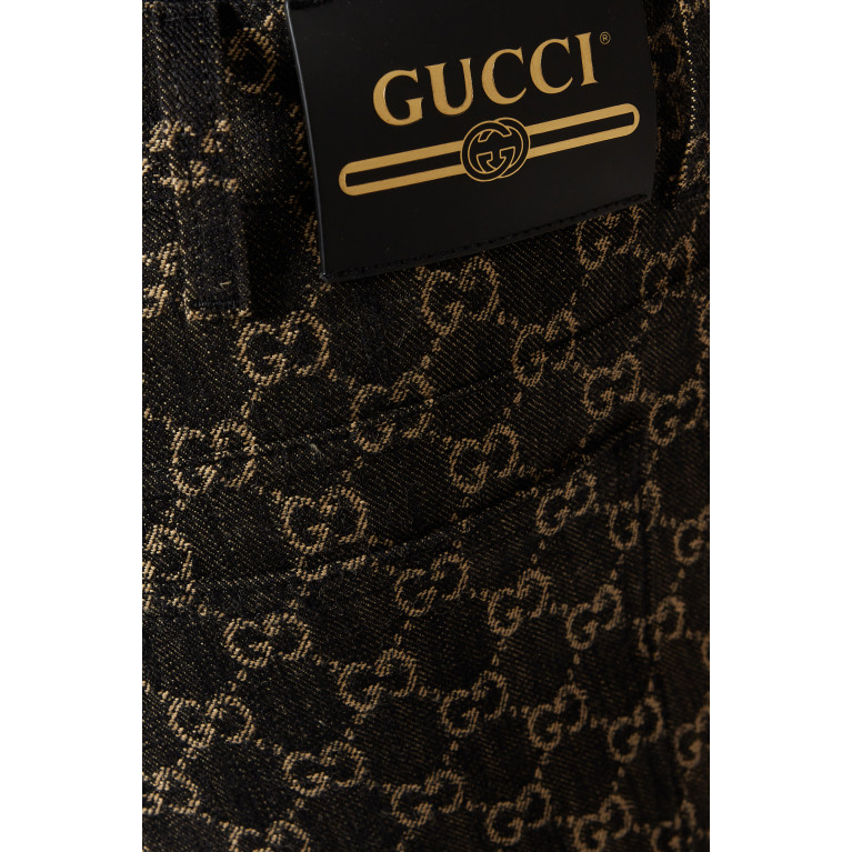 Gucci - Jeans in GG Jacquard Denim